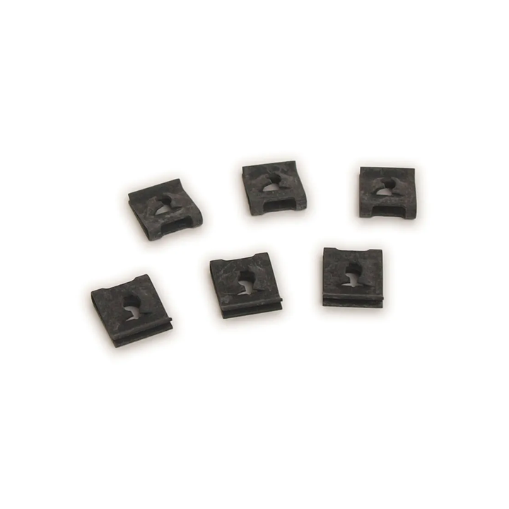 1968-1977 Corvette C3 Upper Dash Pad Clips - 6Pc Set
