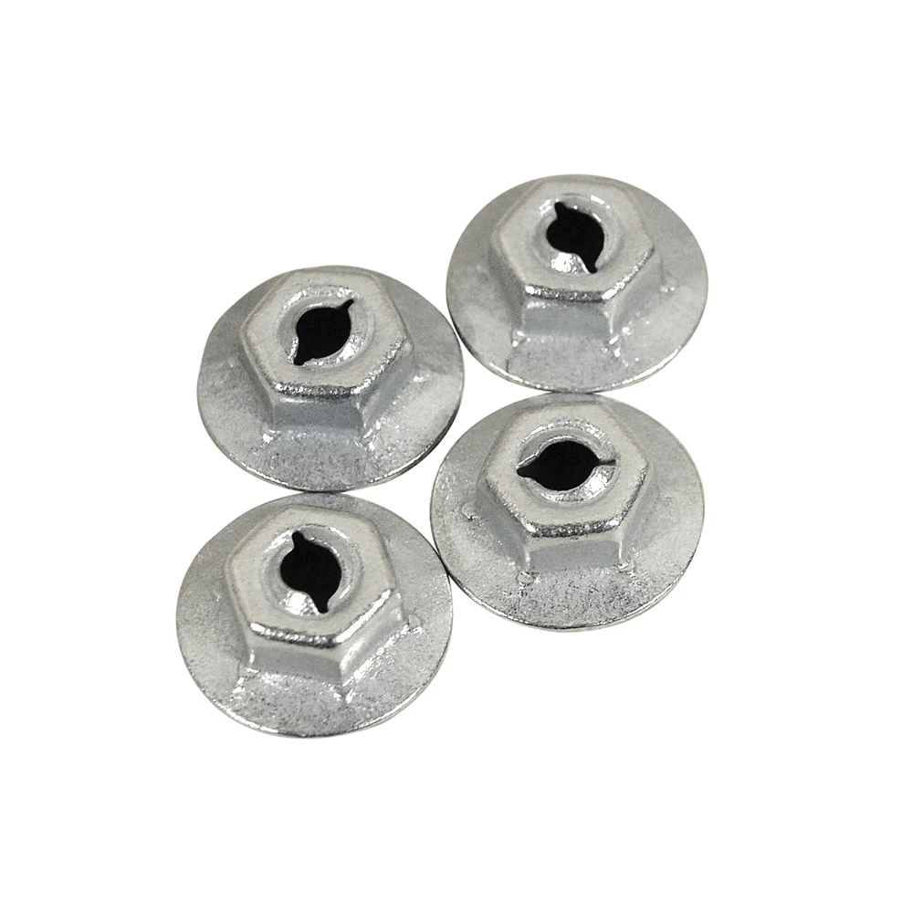 1973-1982 Corvette C3 L82 & L48 Hood Emblem Speednuts - 4Pc Set