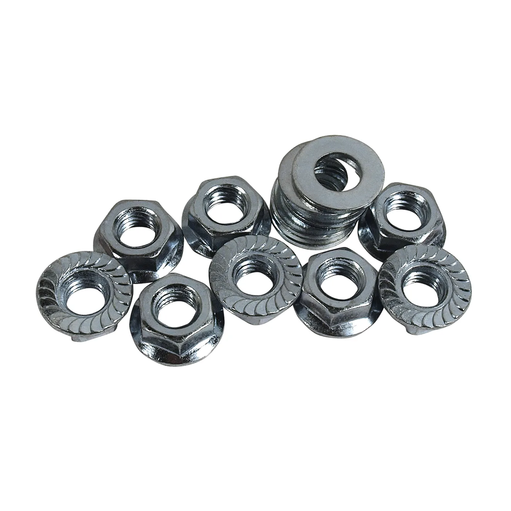 C3 1973-1982 Corvette Body Mount Nut/Washer Kit - 16Pc