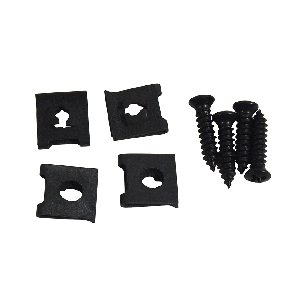 1968-1976 Corvette C3 Shift Console Plate Screws - 8Pc Set