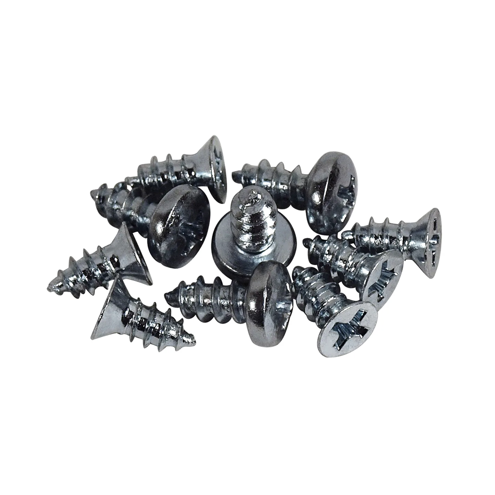 C3 1968 Corvette Outer Window Seal Screw Set - 10Pc