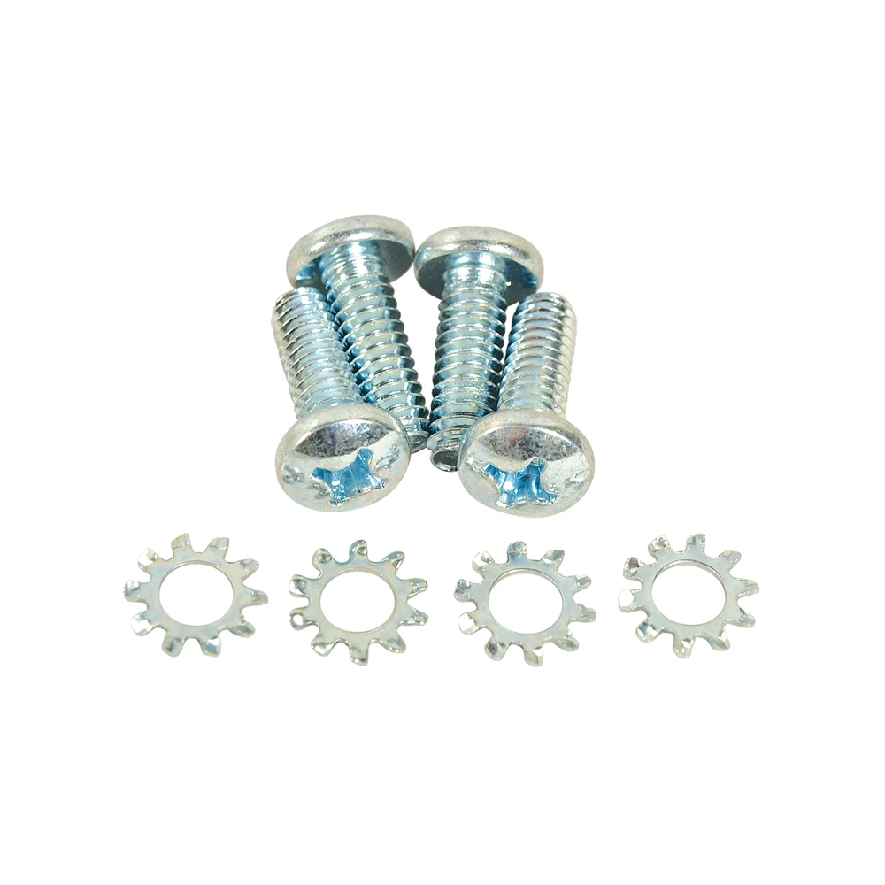 1969-1972 Corvette C3 Rear Window Lock Mounting Screws - 8pc