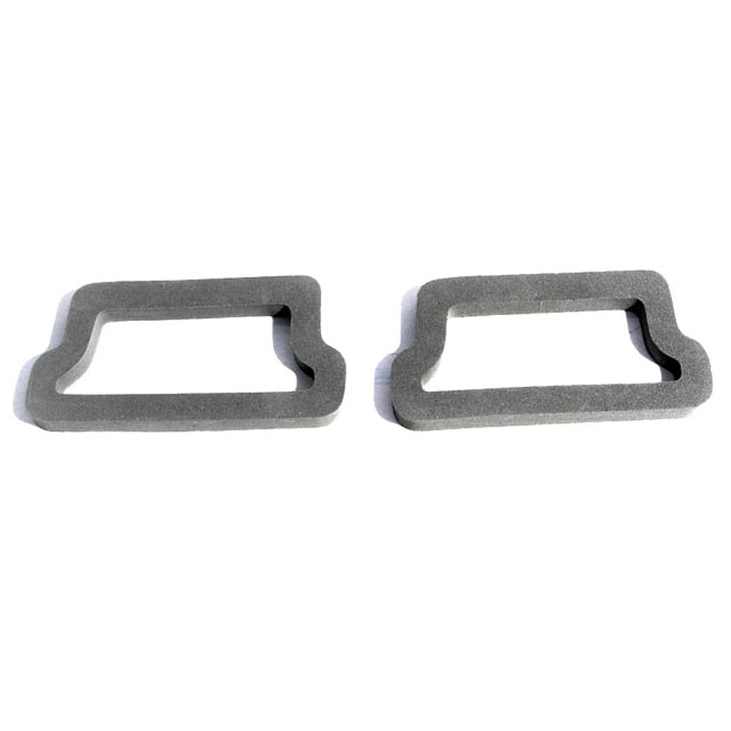 Back-up Light Lens Gaskets For Chevrolet Corvette 1968 Gray Sponge; LG 2000-104