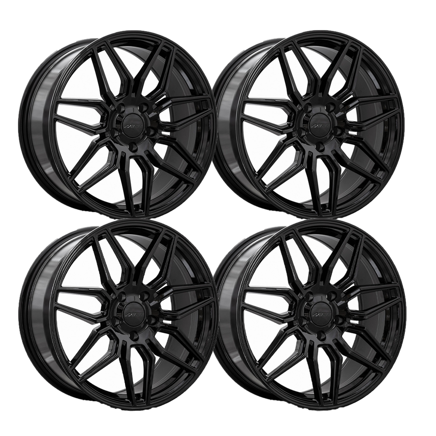 Corvette Wheels MRR F24 Forged C8 Z06 Style : Gloss Black