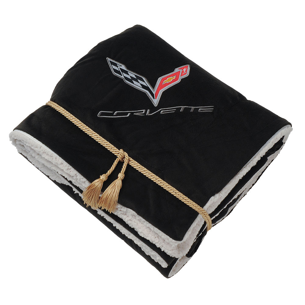 Corvette Blanket - Lamb's Wool Throw : C7