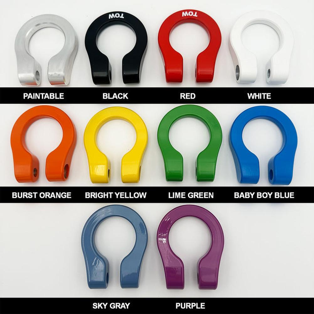 Corvette Premium Stealth D-Ring Tow Hooks : C7 Z51, Z06, Grand Sport:C8 Stingray,E-Ray