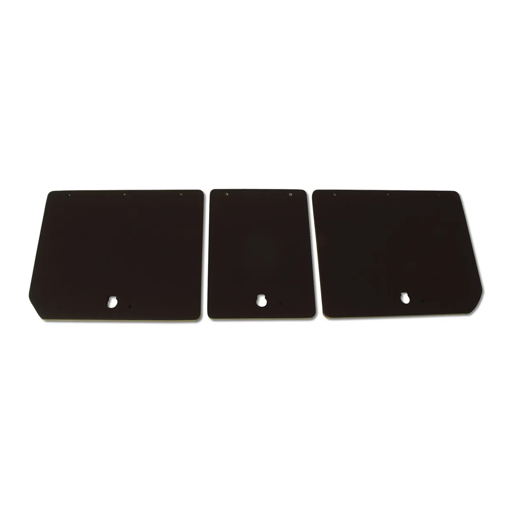 1968-1979 Corvette C3 Rear Compartment Unit Doors - 3Pc Set (Fiberboard)