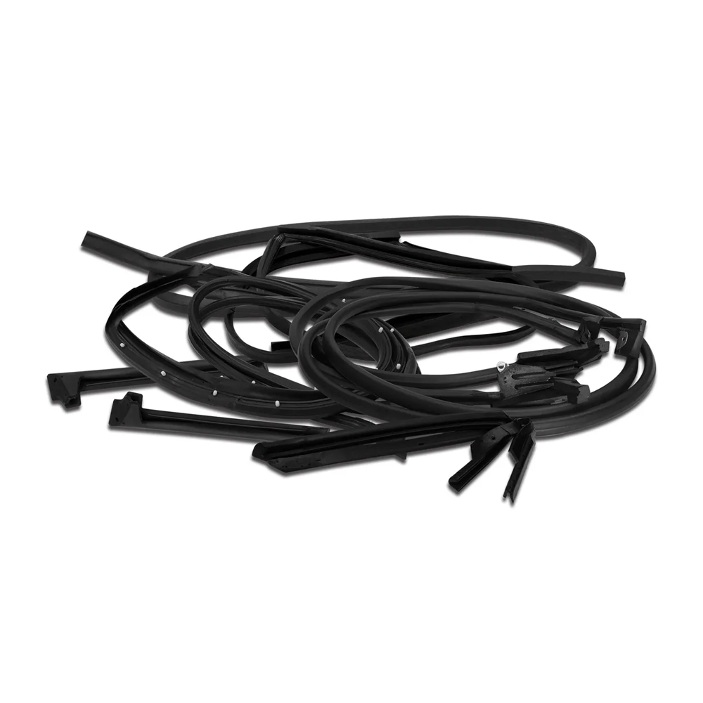 1970-1972 Corvette C3 Weatherstrip Kit - Body Coupe - 10Pc