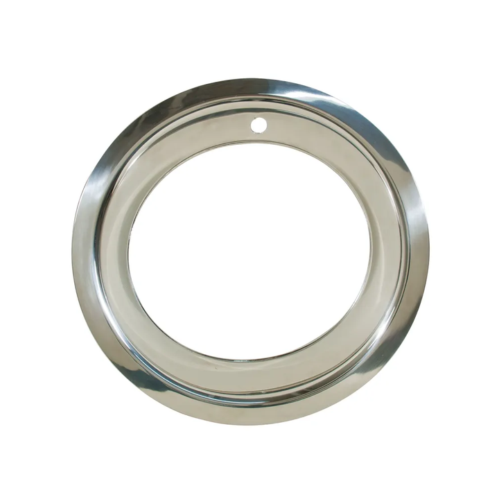 1968-1982 Corvette C3 Trim Rings - Stainless Steel - 4Pc Set - 8" Rim