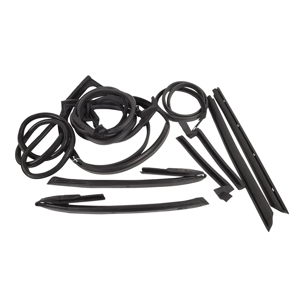 C3 1968 Corvette Weatherstrip Kit - Body Coupe - 10Pc