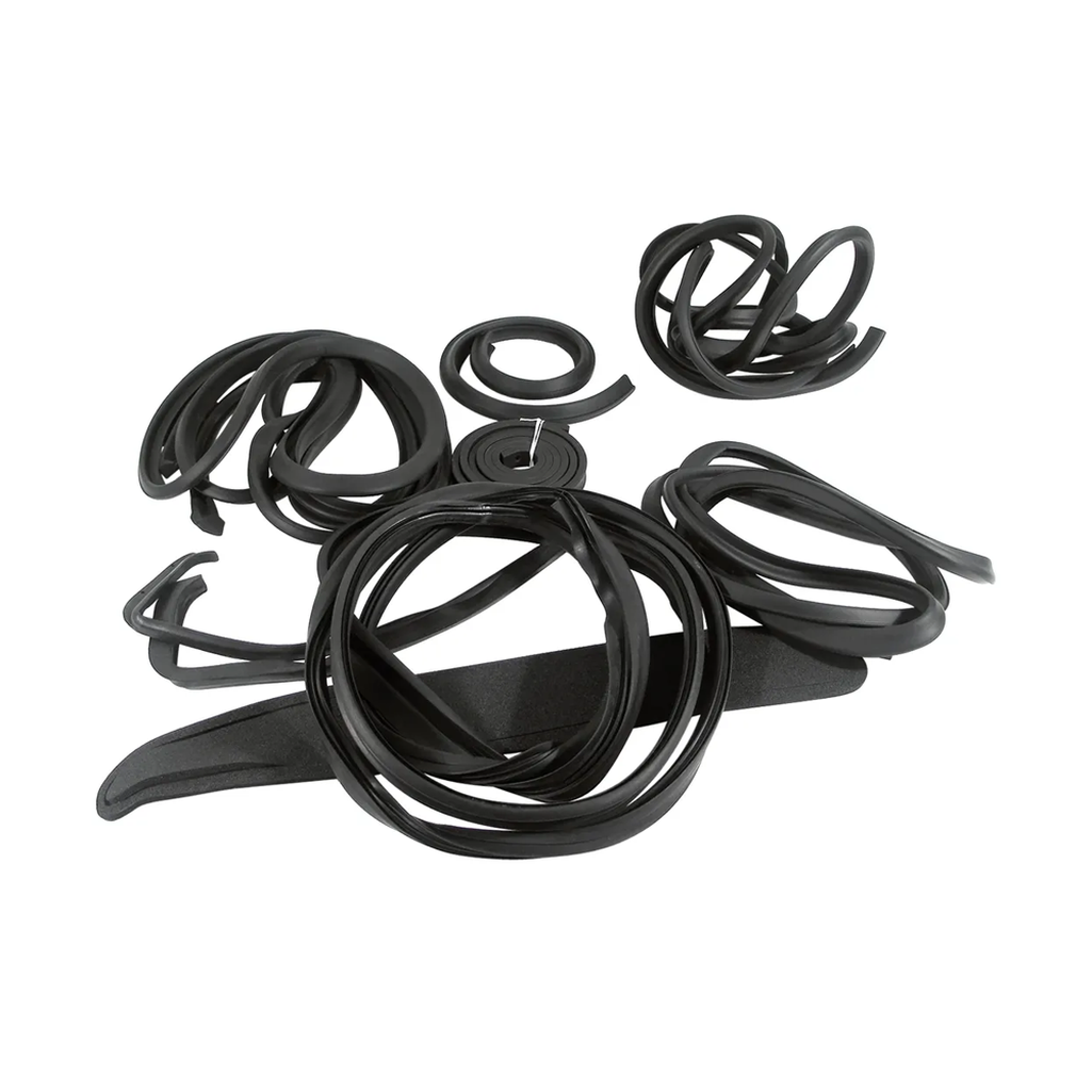C1 1958 Corvette Weatherstrip Kit - Body 16Pc