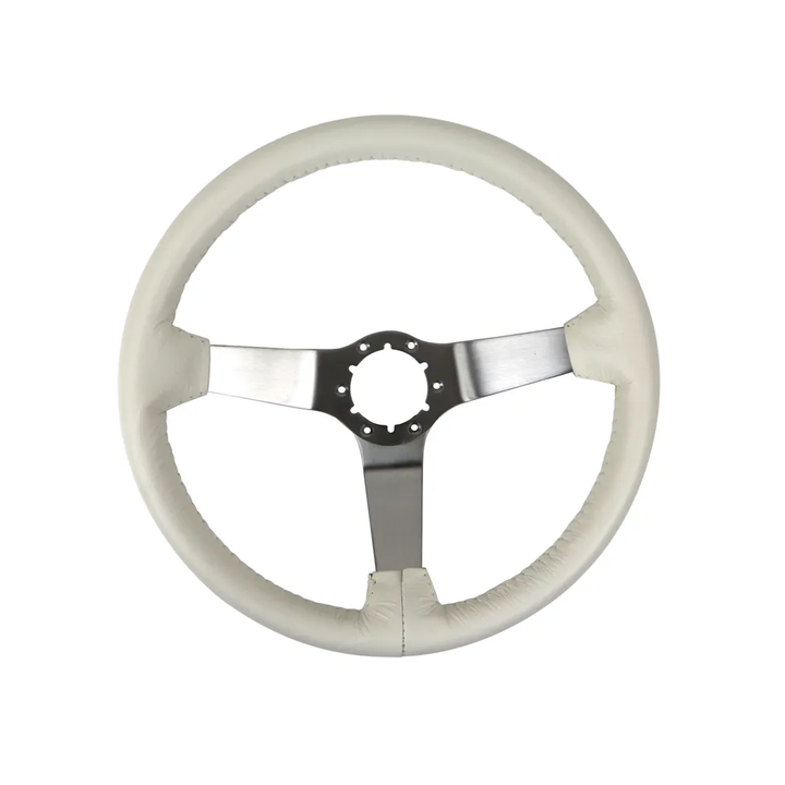 C3 1978 Corvette Reproduction Steering Wheel - Leather w/Satin Spokes