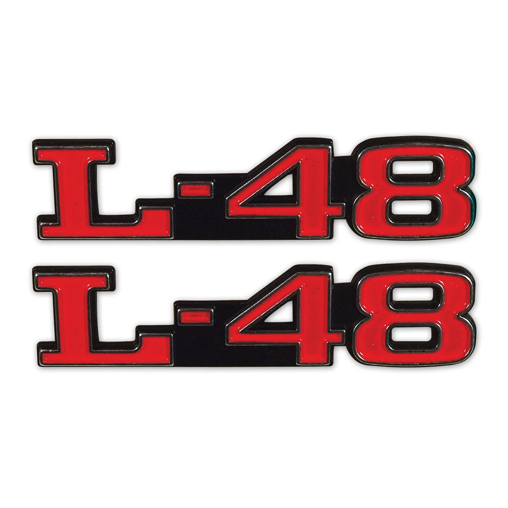 1973-1979 Corvette C3 Emblems - Hood L-48