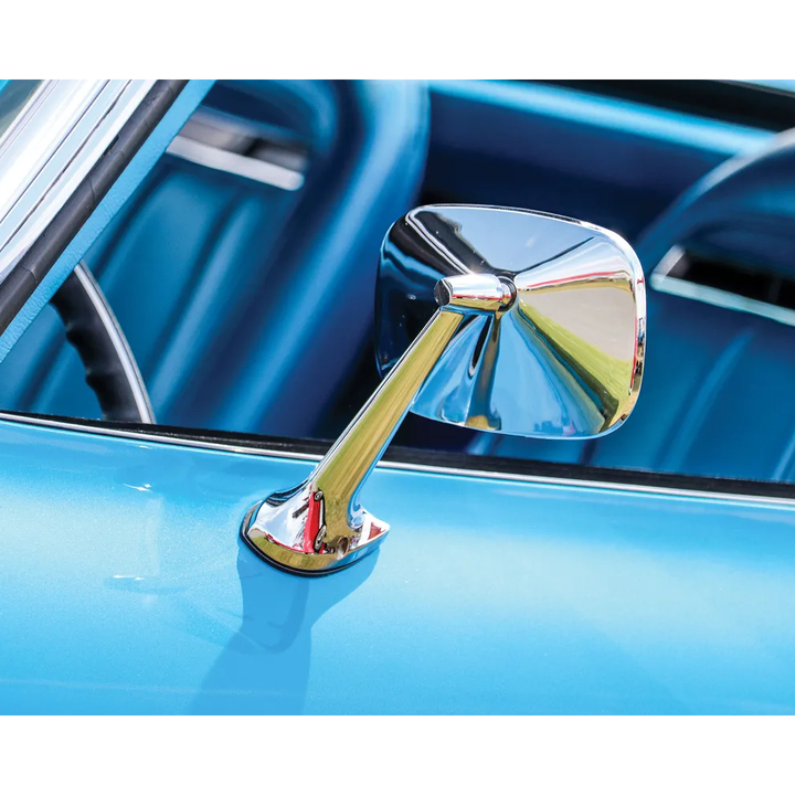 1968-1974 Corvette C3 Outside Mirror W/Mounting Kit - Left or Right Side