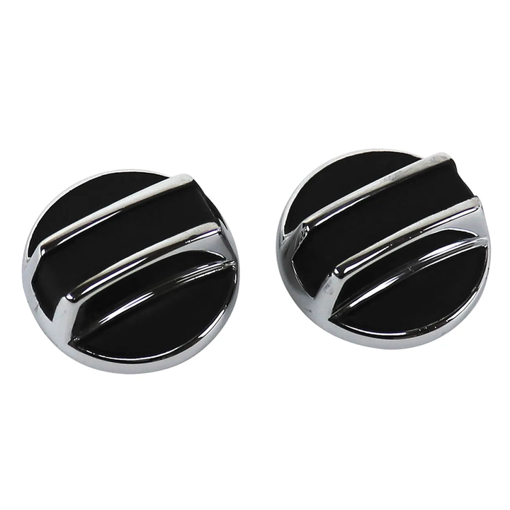 1968-1977 Corvette C3 Door Lock Knobs - Inside - Pair - Reproduction