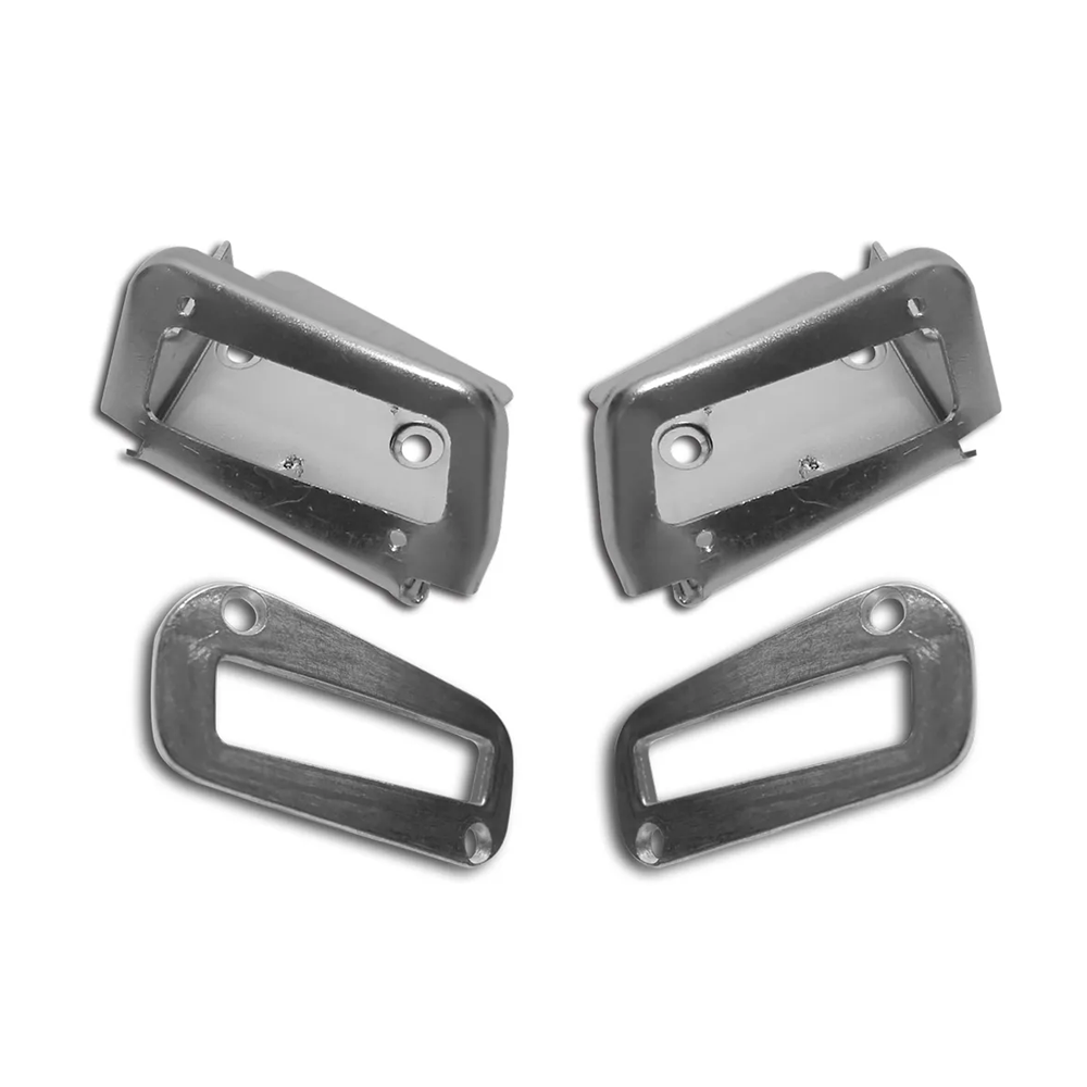 1970-1975 Corvette C3 Shoulder Harness Seat Kit - Rear - 4Pc