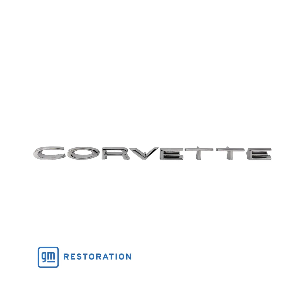 1968-1973 Corvette C3 Rear Bumper Letters