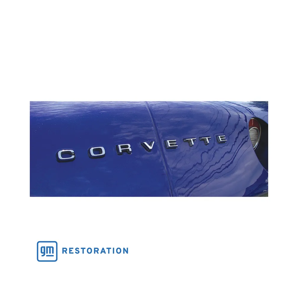 1968-1973 Corvette C3 Rear Bumper Letters