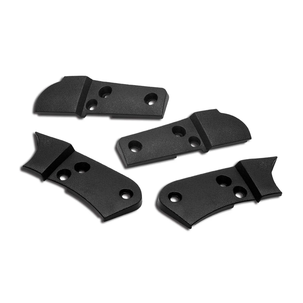 1978-1982 Corvette C3 Reproduction Seat Hinge Cover Set - 4pc - Unpainted