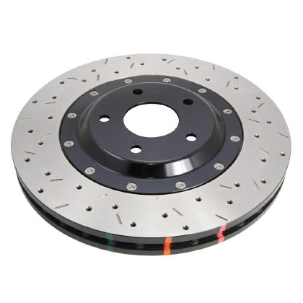 Corvette C8 Z51 DBA Front 2-Piece Crossdrilled 5000 Series Rotor 2020-2024