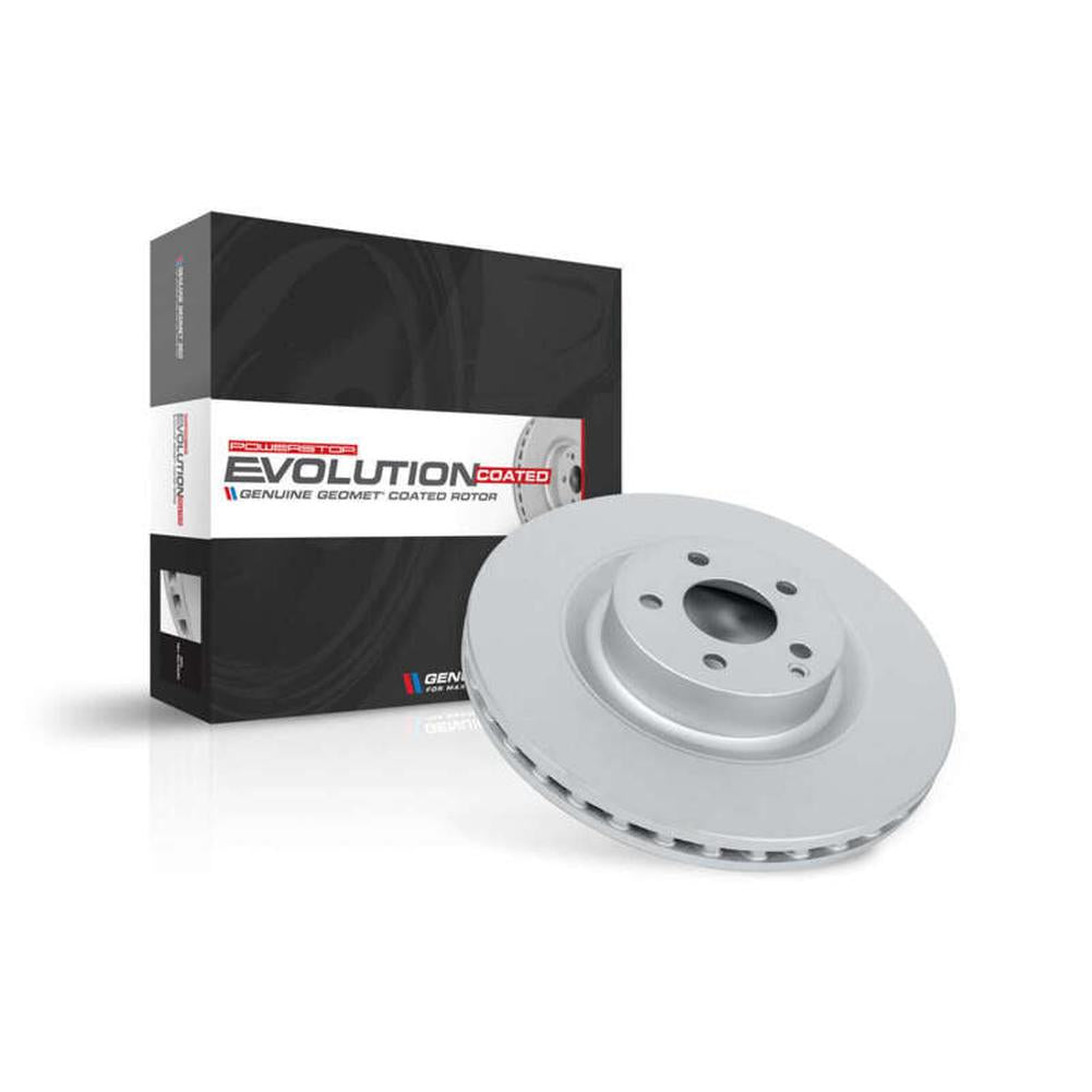 Corvette C8 Power Stop Evolution Coated Rear Rotor Z51 2020-2024