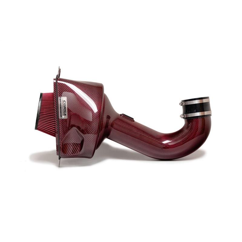 Corvette C7 6.2L V8 Corsa Red Carbon Fiber Air Intake (Does Not Fit Z06/ZR1) 2015-2019