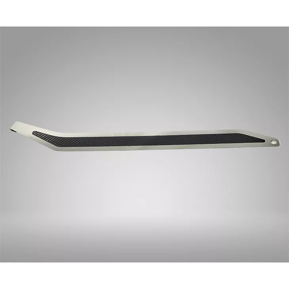 Corvette  Door Prop Stainless w/ Real Carbon Fiber Insert - 2014-2019 C7