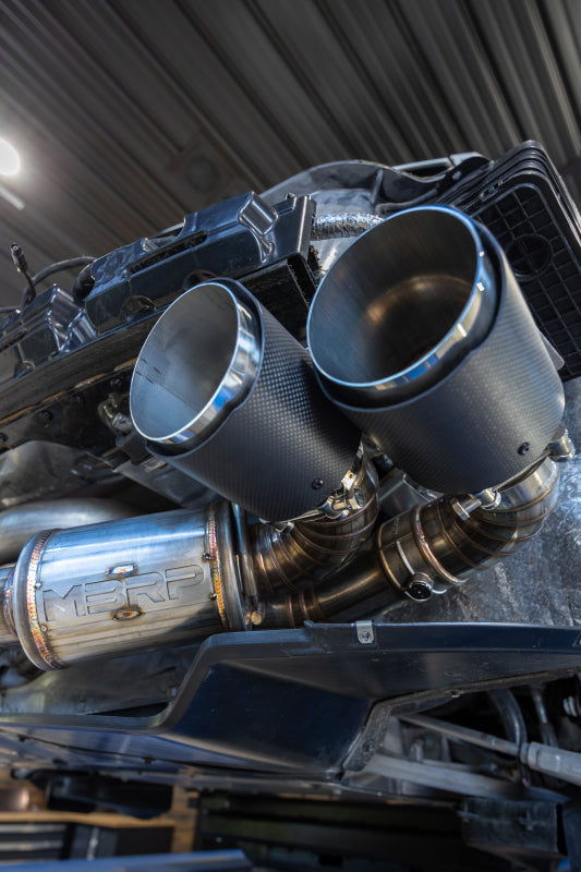 MBRP Armor Pro Series 3-inch Active Cat Back Exhaust System for Chevrolet Corvette C8 (2020-2025)