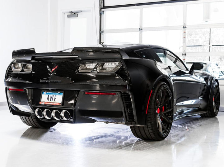 AWE Tuning 14-19 Chevrolet Corvette C7 Z06/ZR1 Touring Edition Axle-Back Exhaust with Chrome Tips