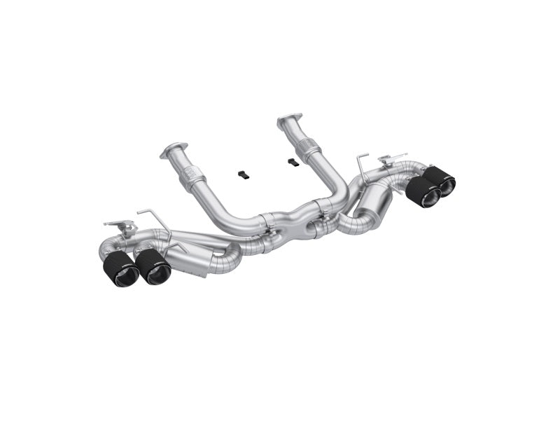 MBRP Armor Pro Series 3-inch Active Cat Back Exhaust System for Chevrolet Corvette C8 (2020-2025)