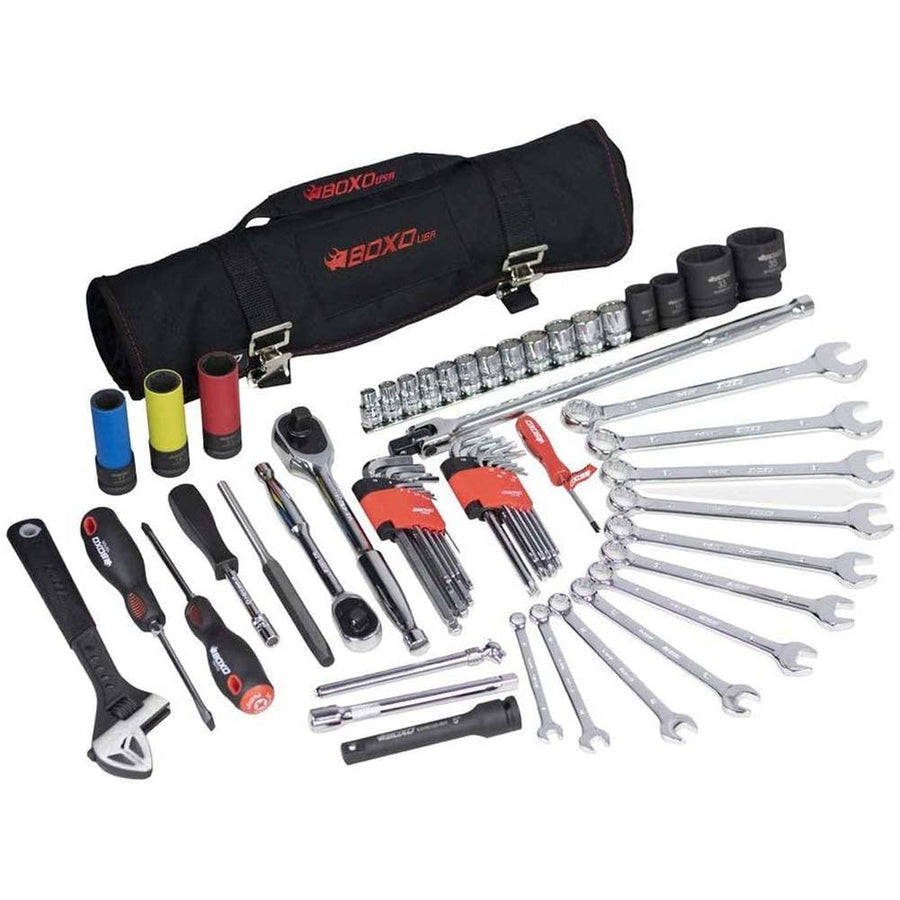Boxo USA Offroad Bag with Tool Set - 80 Piece Metric