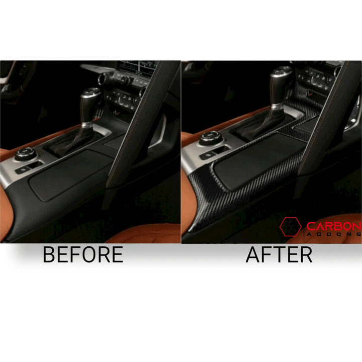 C7 Corvette 2014-2019 Carbon Fiber Center Console Cover