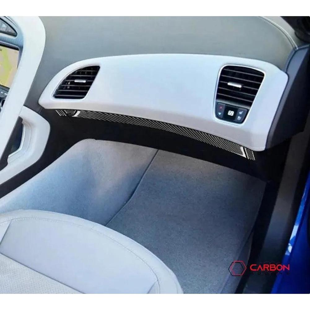 C7 Corvette 2014-2019 Carbon Fiber Glove Box Trim Overlay
