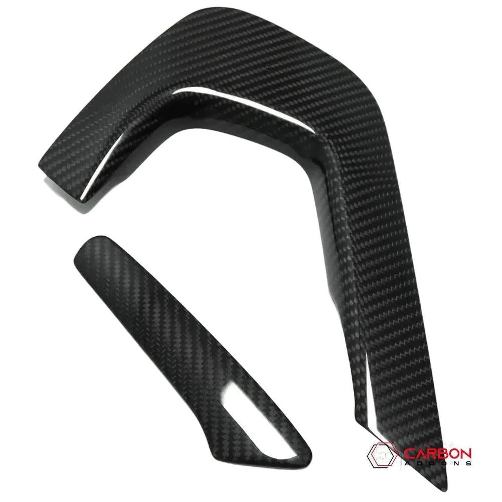 C7 Corvette 2014-2019 Carbon Fiber Center Console Handle Trim Covers