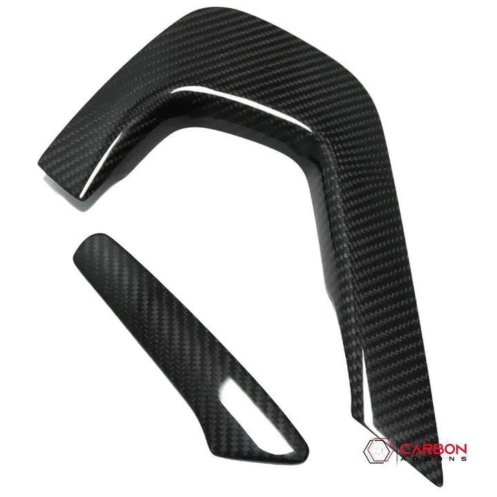 C7 Corvette 2014-2019 Carbon Fiber Center Console Handle Trim Covers