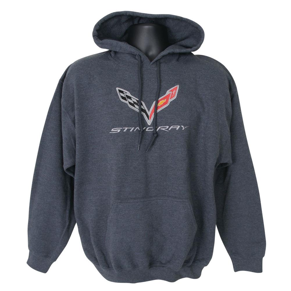 C7 Corvette Embroidered Sweatshirt Hoodie