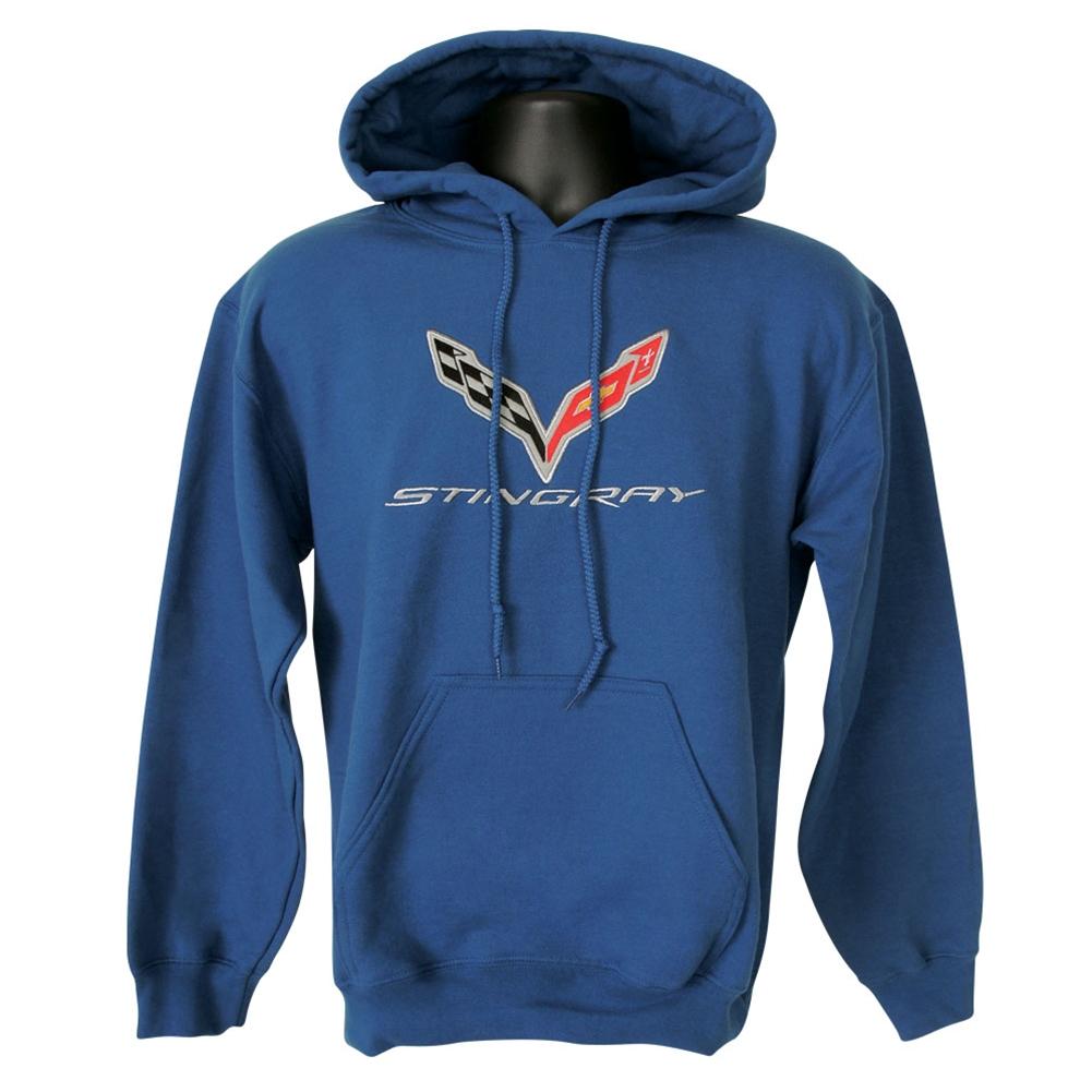 C7 Corvette Embroidered Sweatshirt Hoodie
