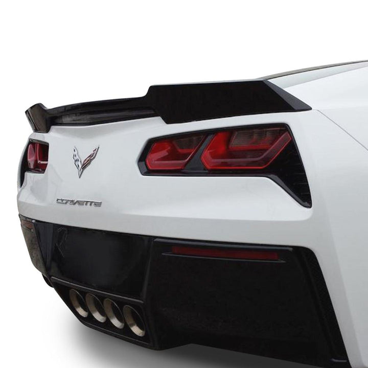 C7 Corvette Rear Spoiler - Wickerbill Inspired - Painted : Stingray