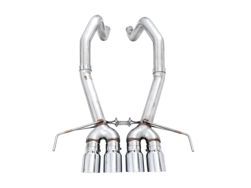 AWE Tuning 14-19 Chevy Corvette C7 Z06/ZR1 Track Edition Axle-Back Exhaust with Chrome Tips