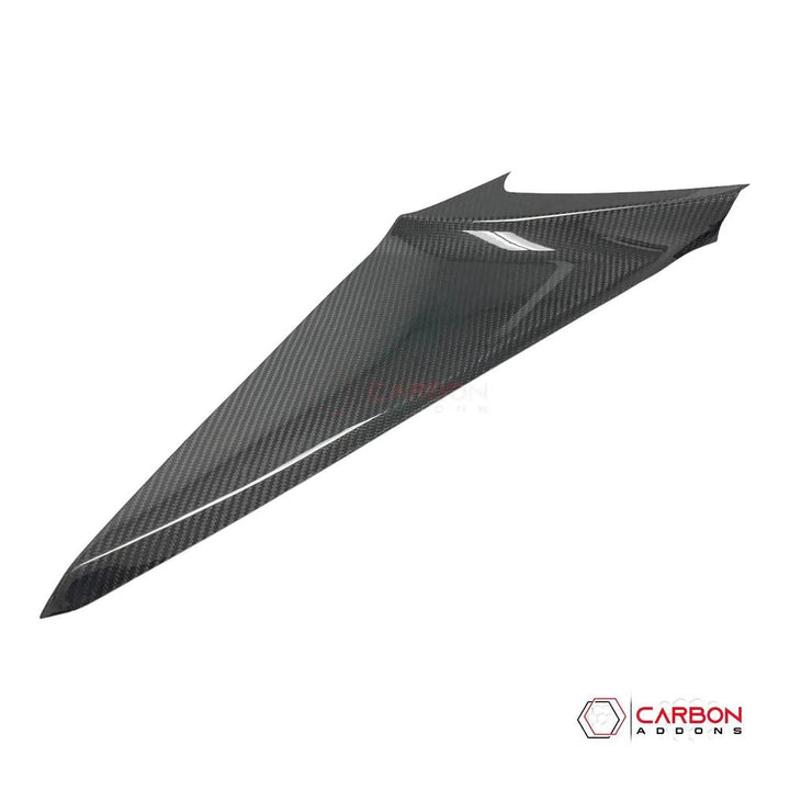 C8 Corvette Carbon Fiber Center Console Side Trim Covers