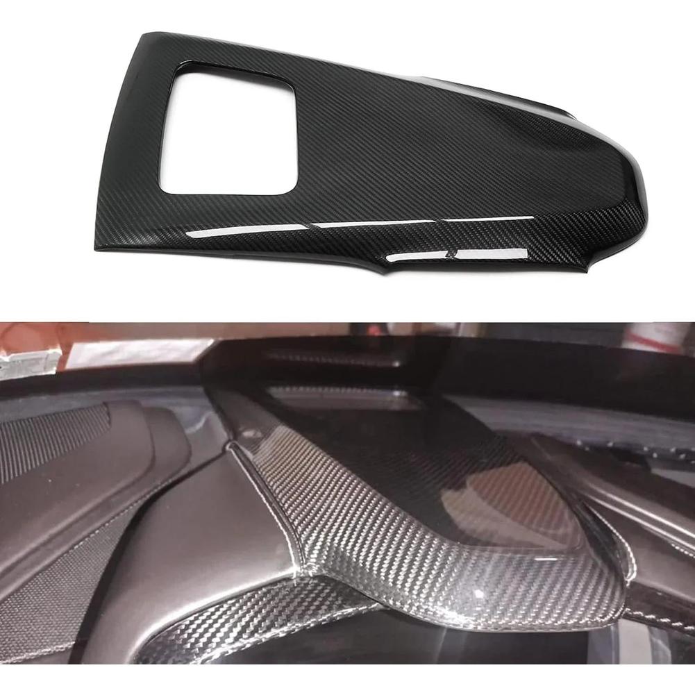 C8 Corvette Upper Dashboard HUD Trim Pad Carbon Fiber Cover