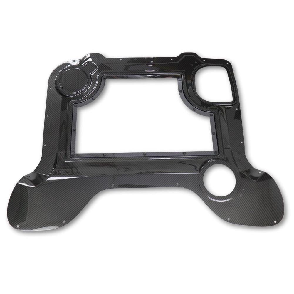 C8 Corvette HTC Engine Bay Cover W/ Clear Window - Color Matched : 2020-2026 C8