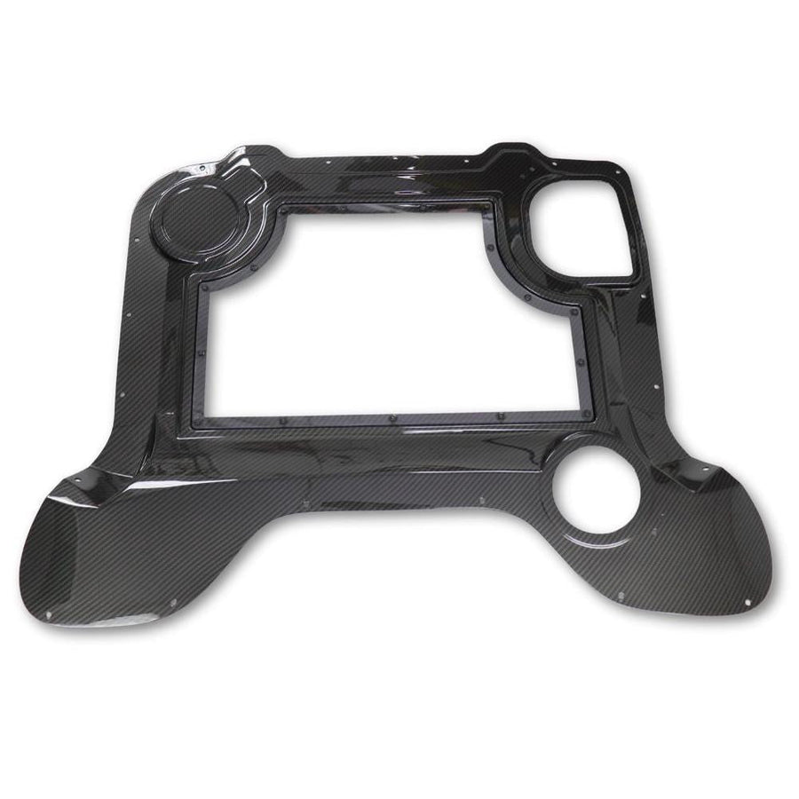 C8 Corvette HTC Engine Bay Cover W/ Clear Window - Color Matched : 2020-2026 C8