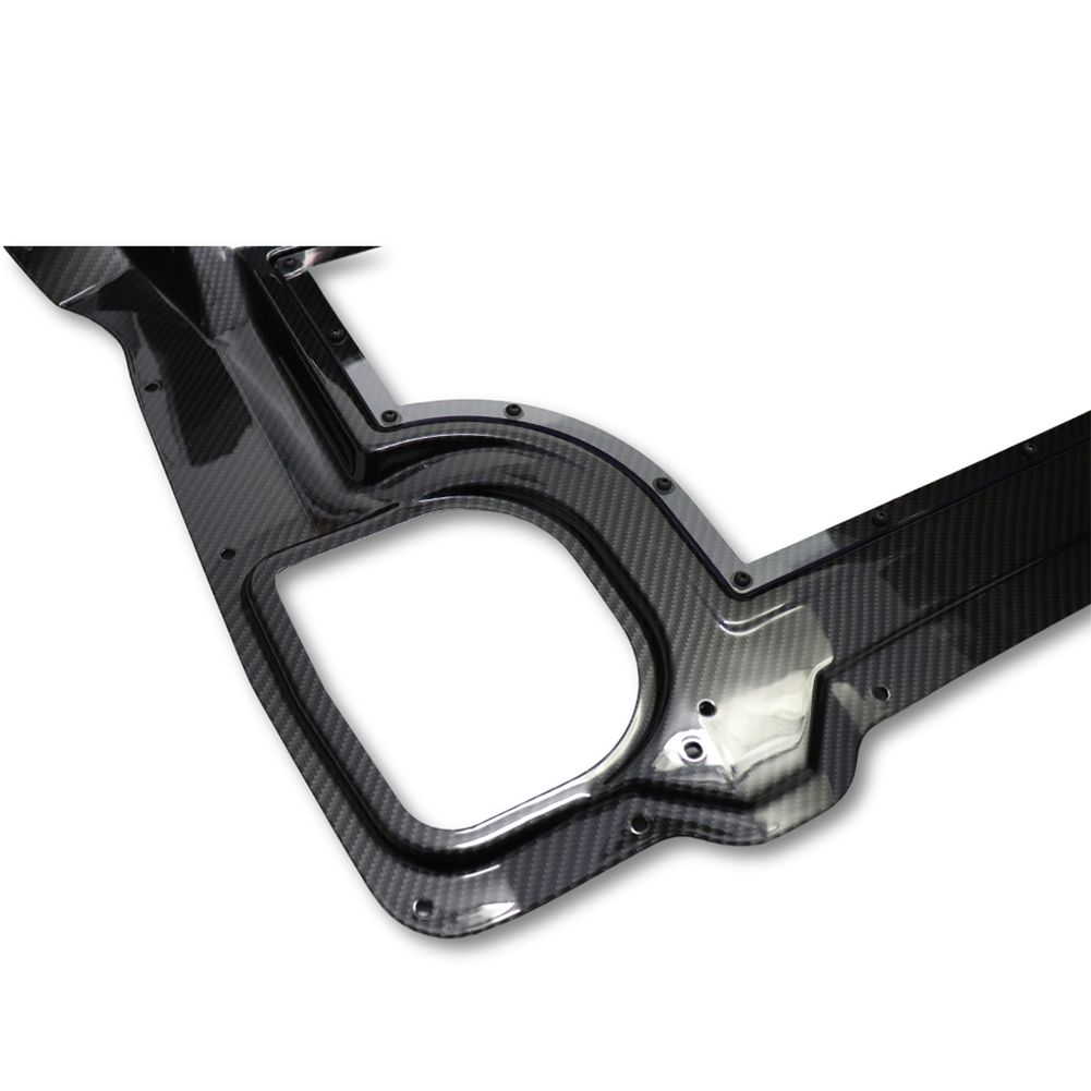 C8 Corvette HTC Engine Bay Cover W/ Clear Window - Color Matched : 2020-2026 C8
