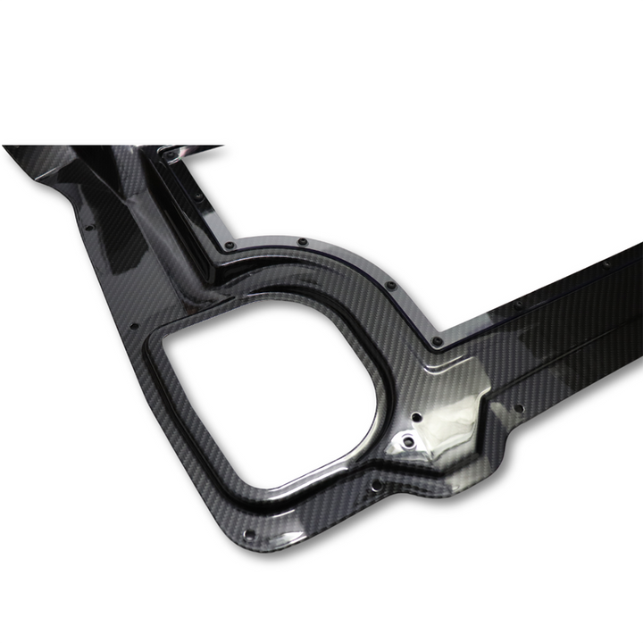C8 Corvette HTC Engine Bay Cover W/ Clear Window - Color Matched : 2020-2026 C8
