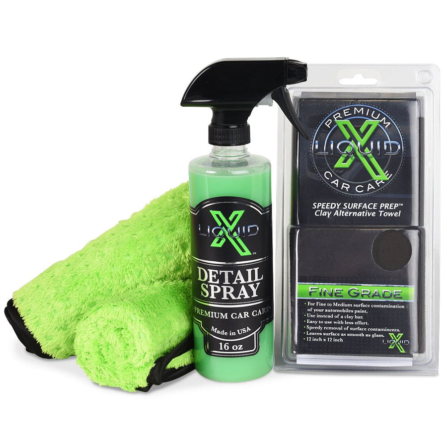 Liquid X Clay Towel Detail Combo