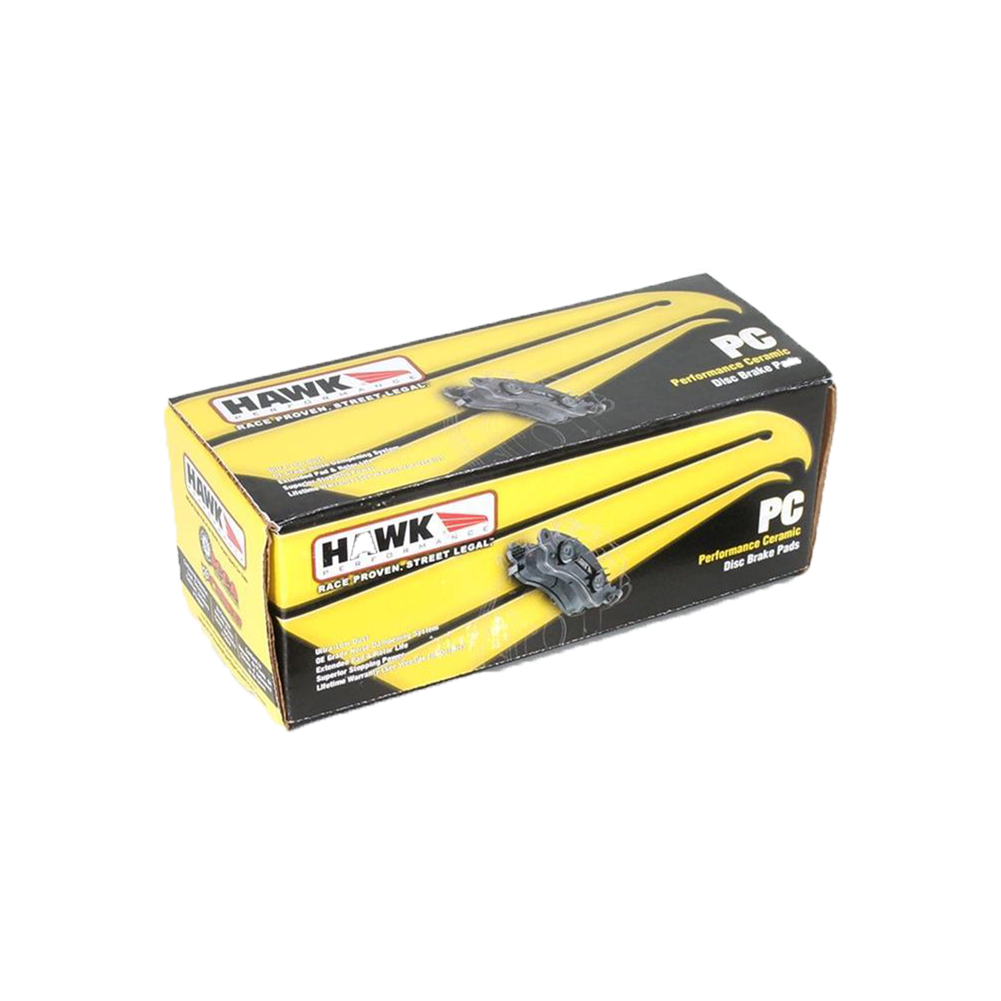 C8 Corvette Brake Pads - Hawk Ceramic - Rear : Stingray Base