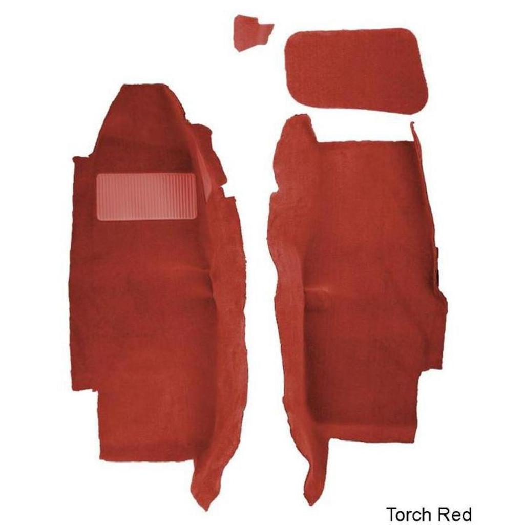Corvette Carpet Kit Replacement for Coupe/Front Only - Black : 1997-2004 C5
