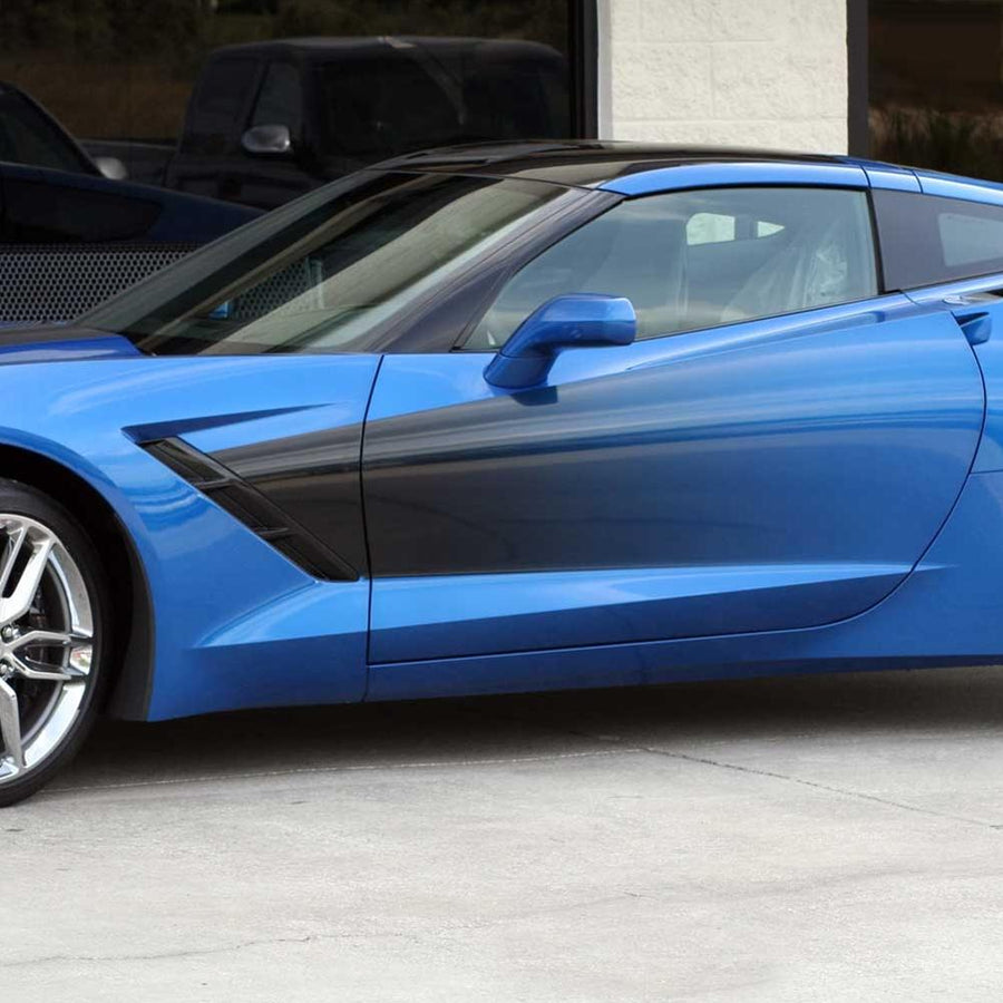 Corvette Custom Side Graphic - Sport Fade : C7 Stingray, Z51