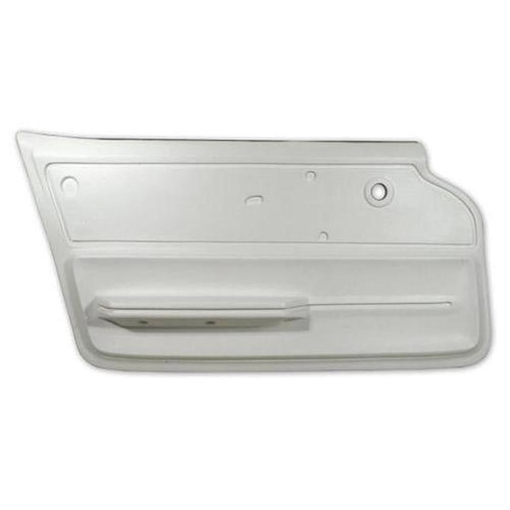 Corvette Door Panel. White Convertible With Felt LH: 1965-1966